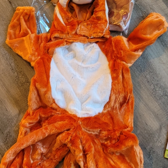 Suit Yourself Cuddly Furry Fox Halloween Costume Infant Size 12-24 Months New - Picture 4 of 4